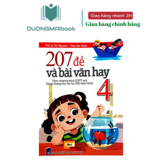 Sách - 207 đề và bài văn hay 4 - theo chương trình gdpt mới