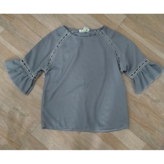 Áo sơ mi kiểu màu xám new size m,l