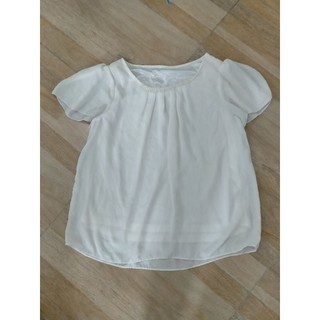 Áo voan trắng babydoll size S