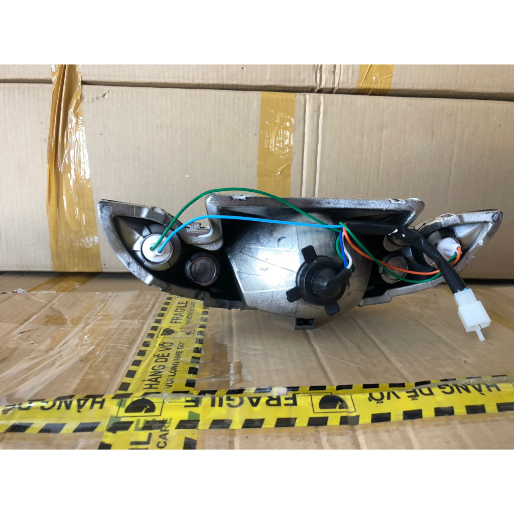 Pha đèn trước sirius hello bóng nhỏ sử dụng si 50cc/ 110 xăng cơ