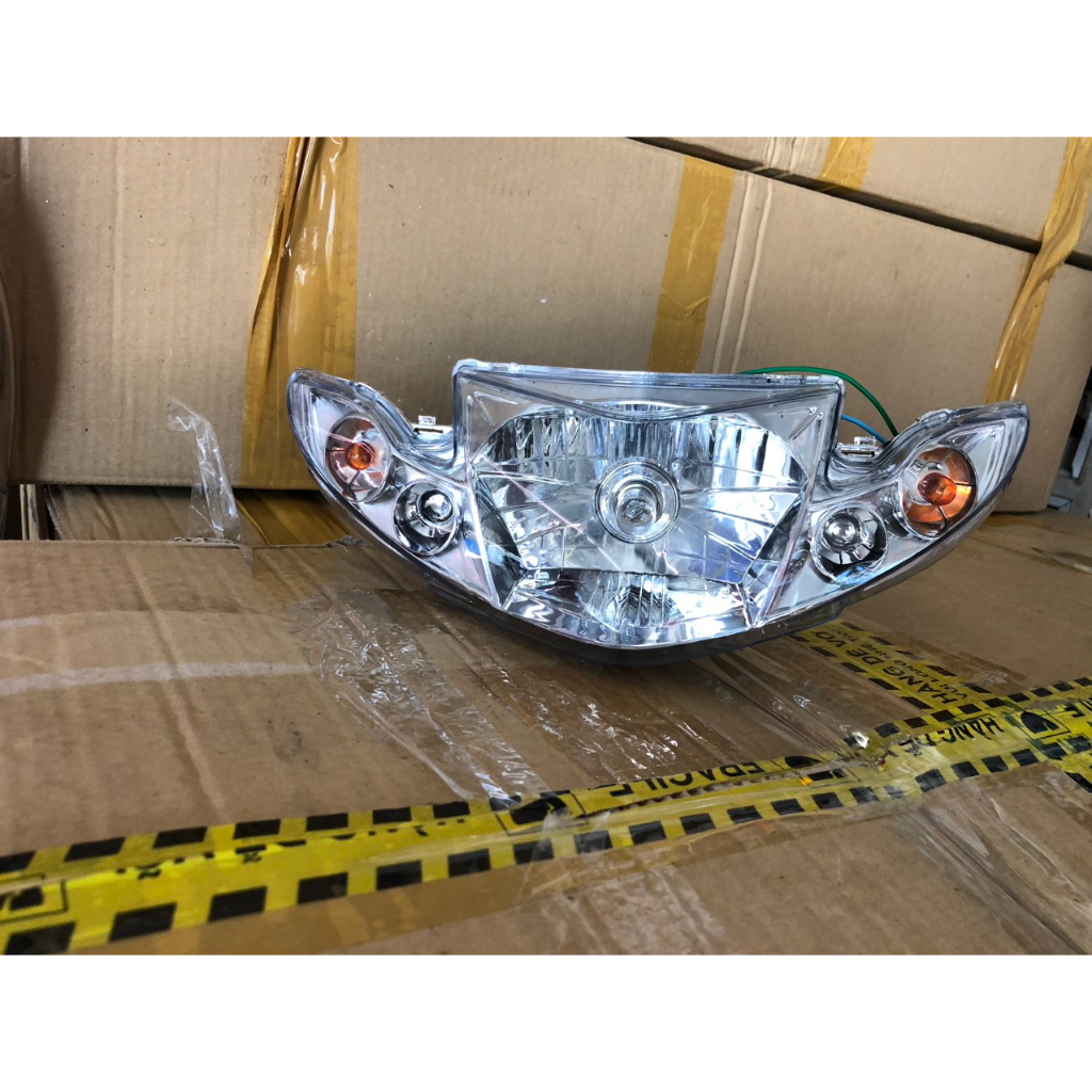 Pha đèn trước sirius hello bóng nhỏ sử dụng si 50cc/ 110 xăng cơ