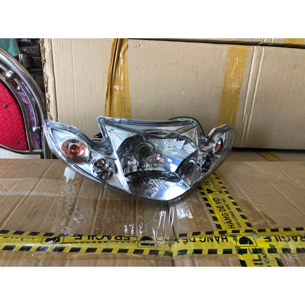 Pha đèn trước sirius hello bóng nhỏ sử dụng si 50cc/ 110 xăng cơ