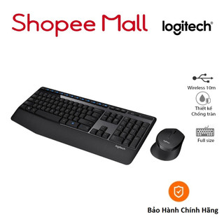Bộ bàn phím và chuột không dây Logitech MK345