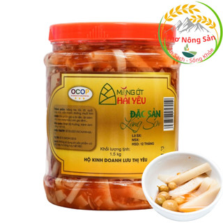 Măng Ngâm Ớt Và Mắc Mật (Lọ 1,5Kg)
