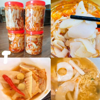 Măng Ngâm Ớt Và Mắc Mật (Lọ 1,5Kg)