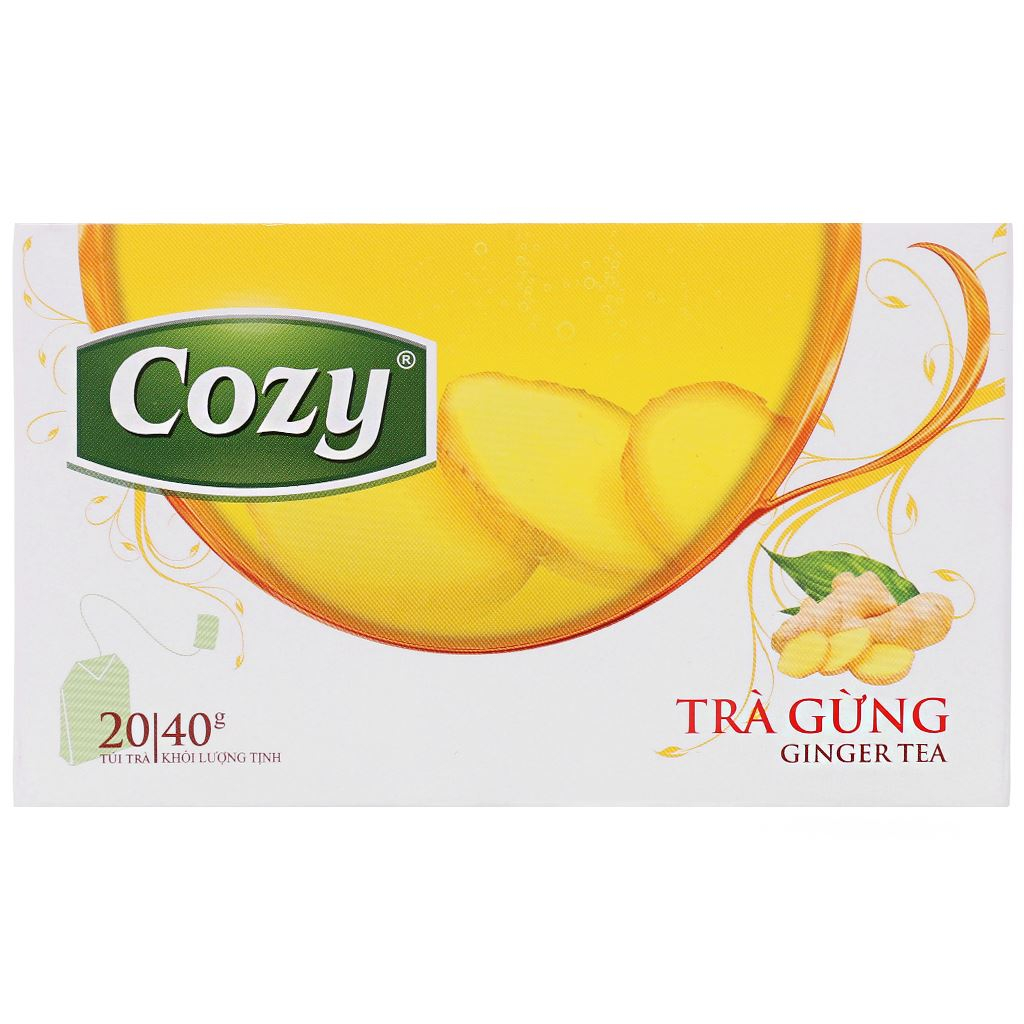 Trà gừng túi lọc Cozy 20x2g