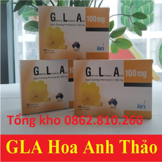 [tặng quà] GLA nội tiết 100mg, Tinh dầu hoa anh thảo GLA