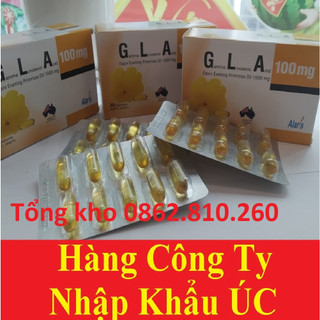 [CHÍNH HÃNG] Tinh dầu hoa anh thảo GLA 100mg -Cân bằng nội nội tiết tố nữ, hàng chính hãng của Úc [Gamma Linolenic Acid]