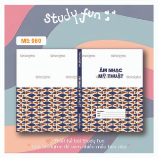   LẺ  GIẤY BAO TẬP HỌC SINH CẤP 2 CẤP 3 MẪU HỌA TIẾT -  GIẤY BỌC VỞ THEO MÔN HỌC - STUDYFUN 