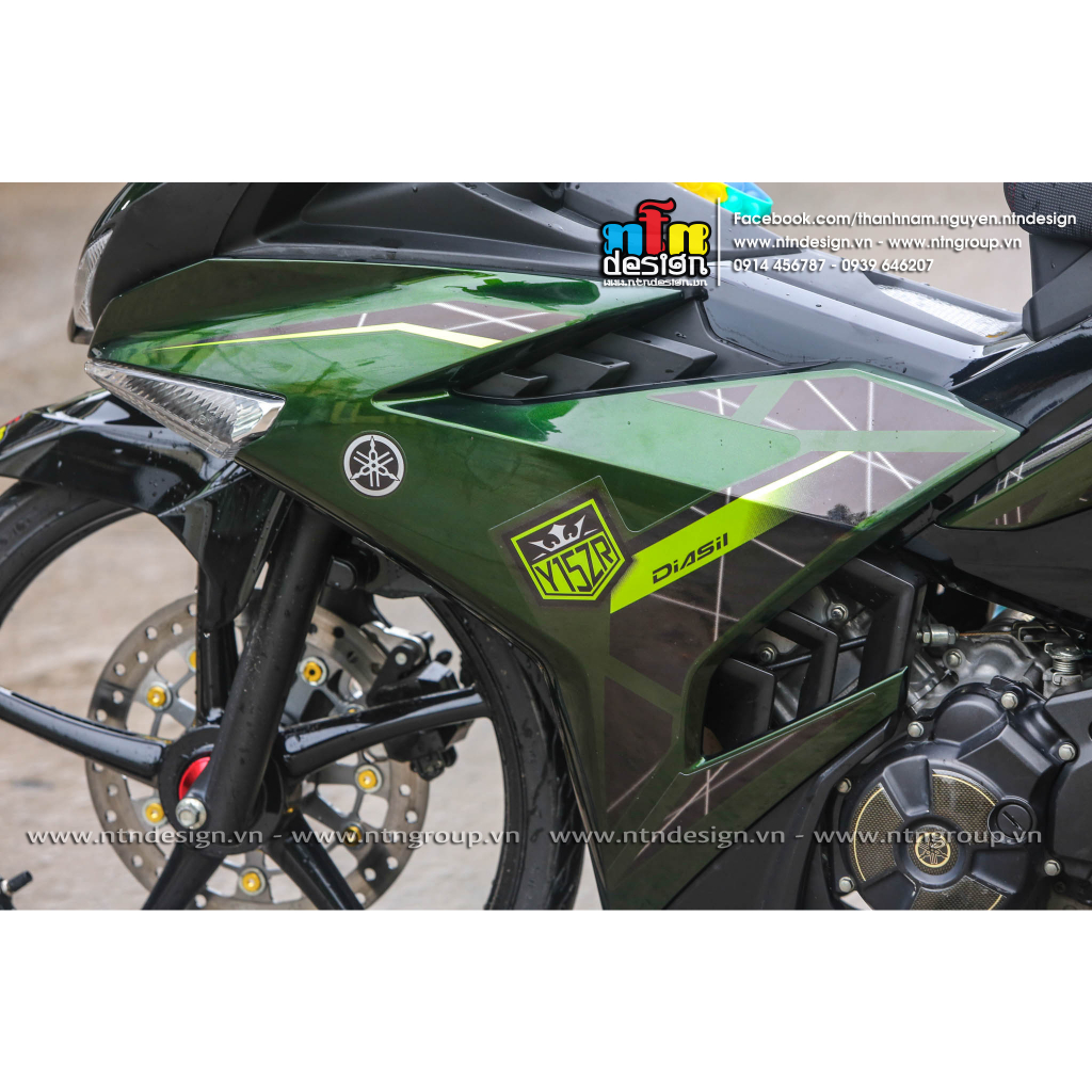 Tem Exciter 150 - mẫu Y15zr