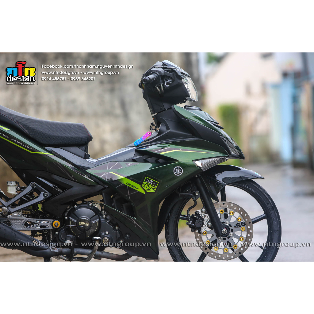 Tem Exciter 150 - mẫu Y15zr