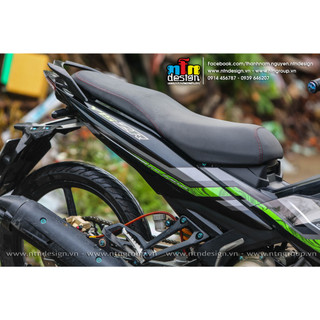 Tem Exciter 150 - mẫu Y15zr (Xanh đen)