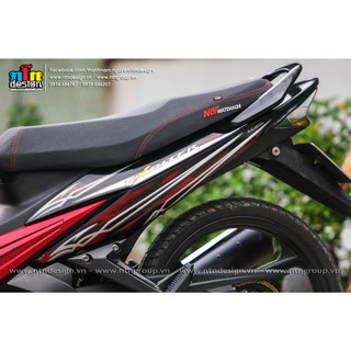 Tem Exciter 2008 - 2010 mẫu Spark RR (đỏ)