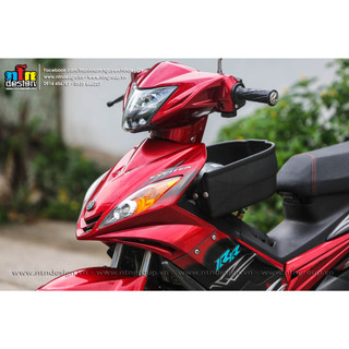 Tem Exciter 2008 - 2010 mẫu Spark RR (đỏ)