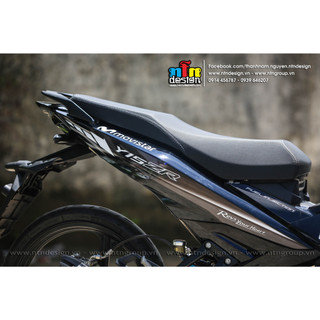 Tem Exciter 150 - mẫu Movistar (Full đen)