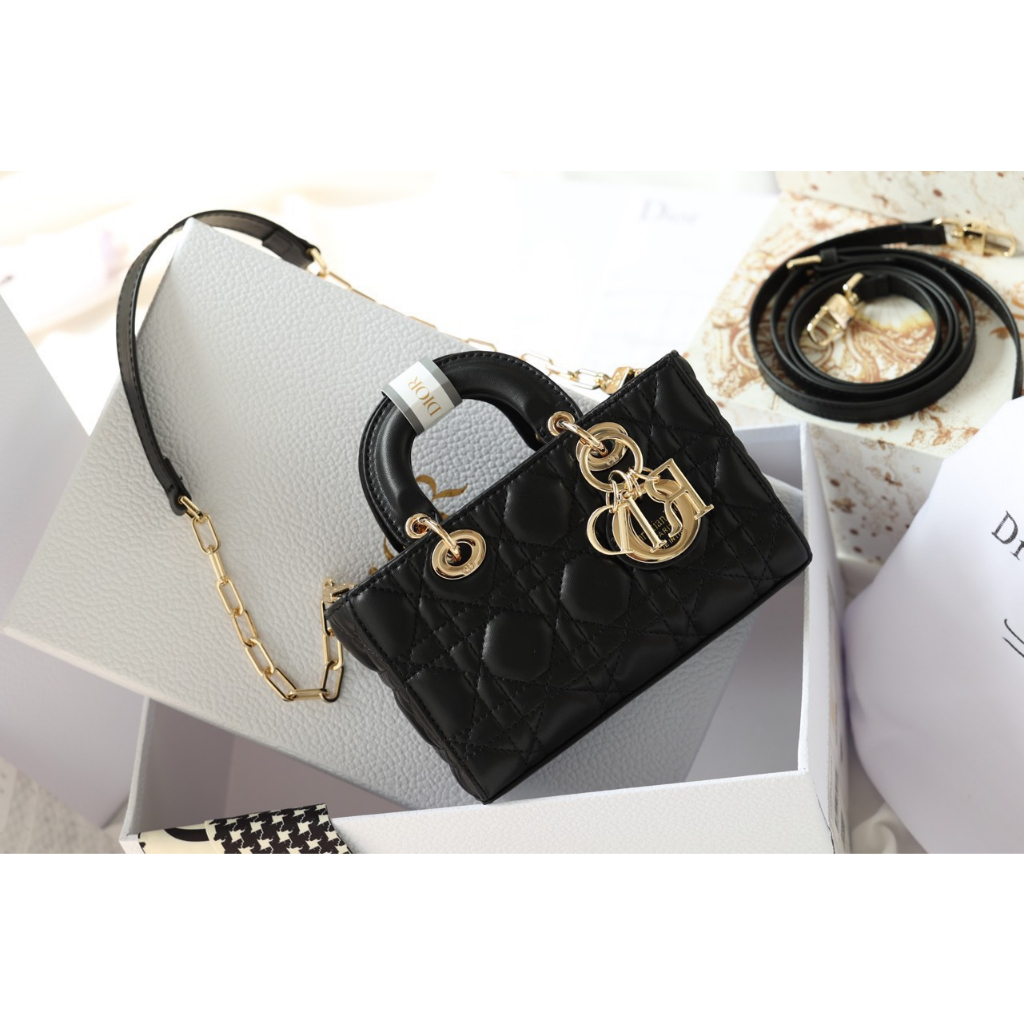 TÚI CD LADY D-JOY SZ18 DA BÒ