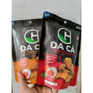 Da cá chiên giòn G Kitchen vị trứng muối gói 25g