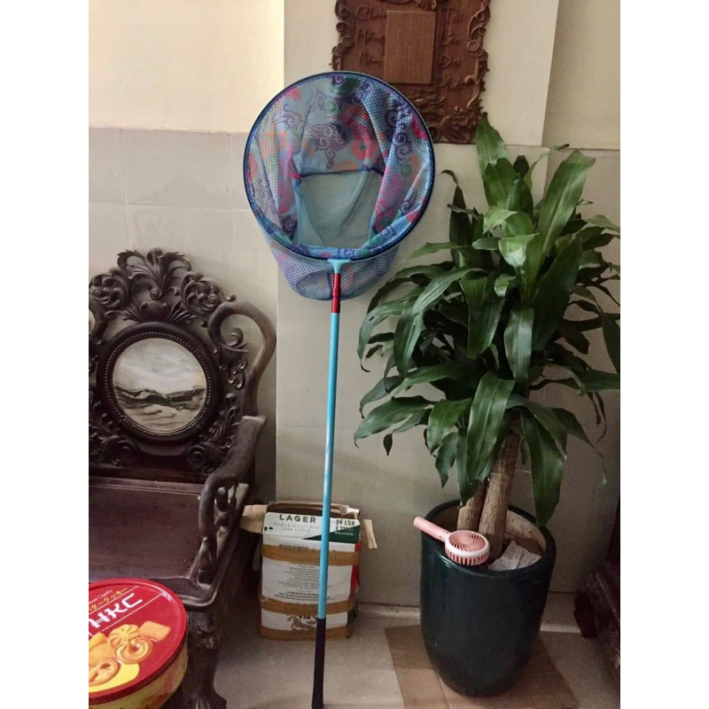 Vợt Carbon câu cá vành 40cm