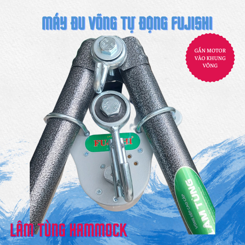 Bộ Máy đưa võng tự động cao cấp. Bảo hành 12 tháng. Bao giá toàn sàn