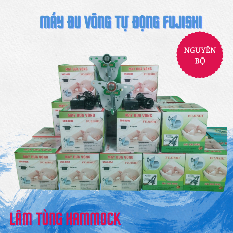 Bộ Máy đưa võng tự động cao cấp. Bảo hành 12 tháng. Bao giá toàn sàn