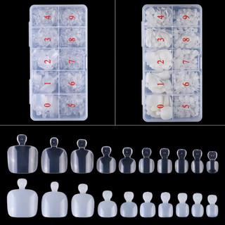 Móng úp chân ngắn - hộp 500 móng đủ số