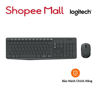 Bộ bàn phím chuột không dây Logitech MK235