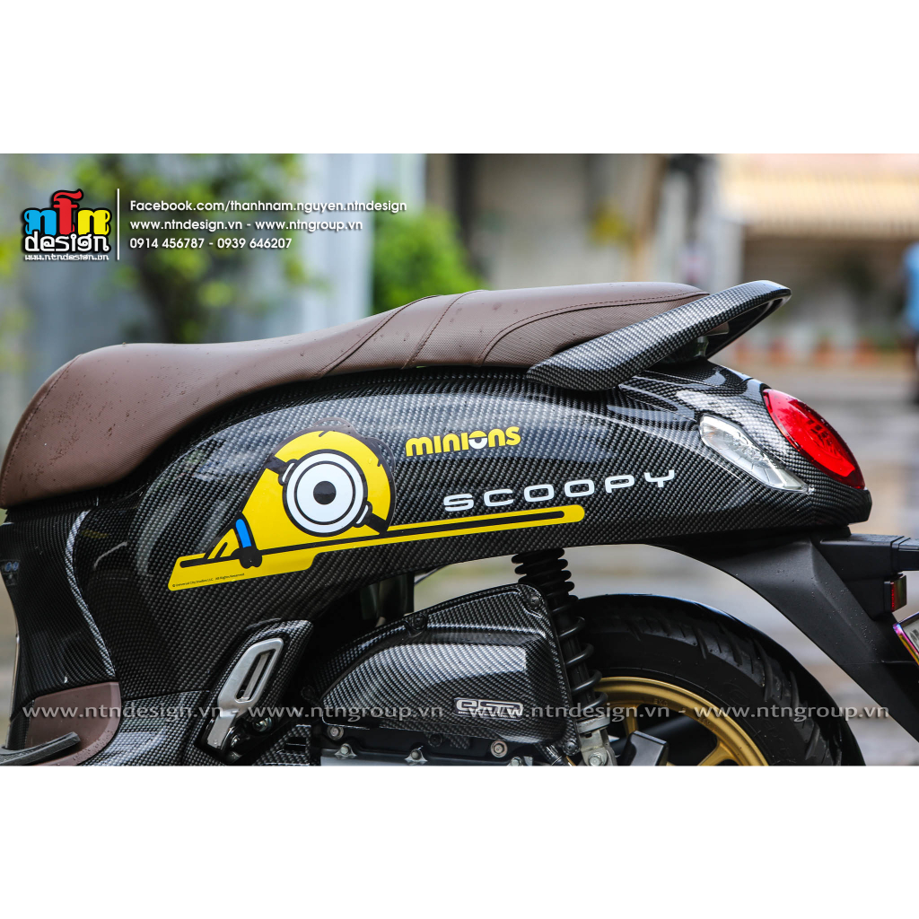 Tem Scoopy - mẫu Minion 2023