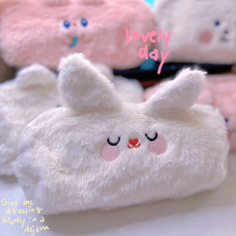 Hộp bút /túi bút lông, vải hình dễ thương size to cho đựng nhiều bút( có ảnh thât