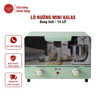 [CHÍNH HÃNG] Lò Nướng Đa Năng KALAS 12L, 14L công suất 1000W - Bảo Hành 12 Tháng