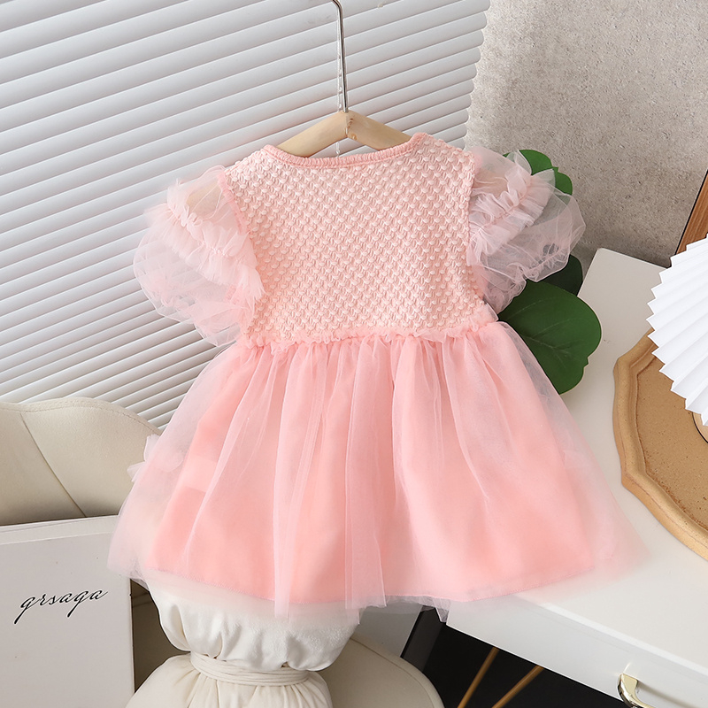 Đầm Công Chúa Thời Trang Mùa Hè Hàn Quốc Dành Cho Bé Gái 0-4 Tuổi