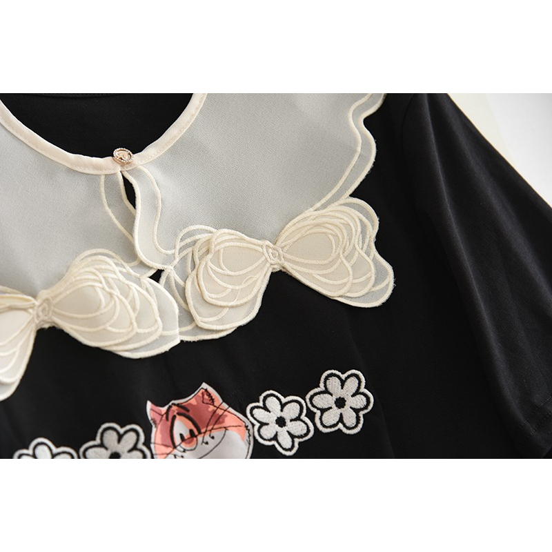 B016 Áo thun hoa xuất dư của JESSYLINE