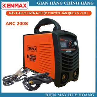 Máy hàn điện tử Inverter Kenmax ARC 200S chuyên hàn que 2.5 - 3.2li chuyên nghiệp cho thợ
