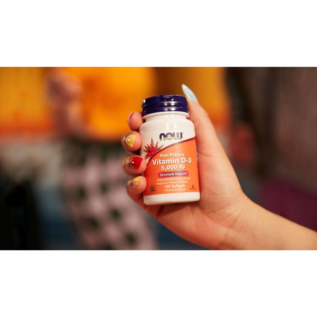 Viên Uống Vitamin D3 NOW Nhập Mỹ Tăng Đề Kháng Chắc Xương Điều Hòa Tiết Tố  - Young
