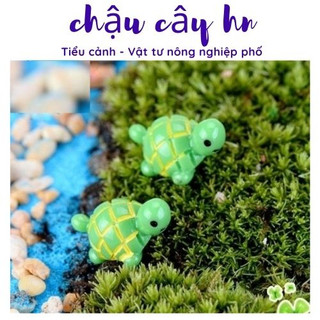 Tiểu cảnh trang trí - Con rùa - làm phụ kiện bể cá, terrarium, cây cảnh, cây để bàn