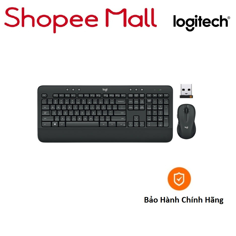 Combo Bàn phím và chuột không dây Logitech MK545