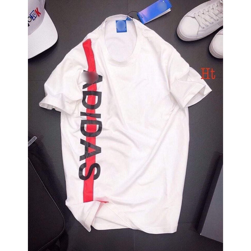 Áo phông chữ đát dọc sọc màu H2A876