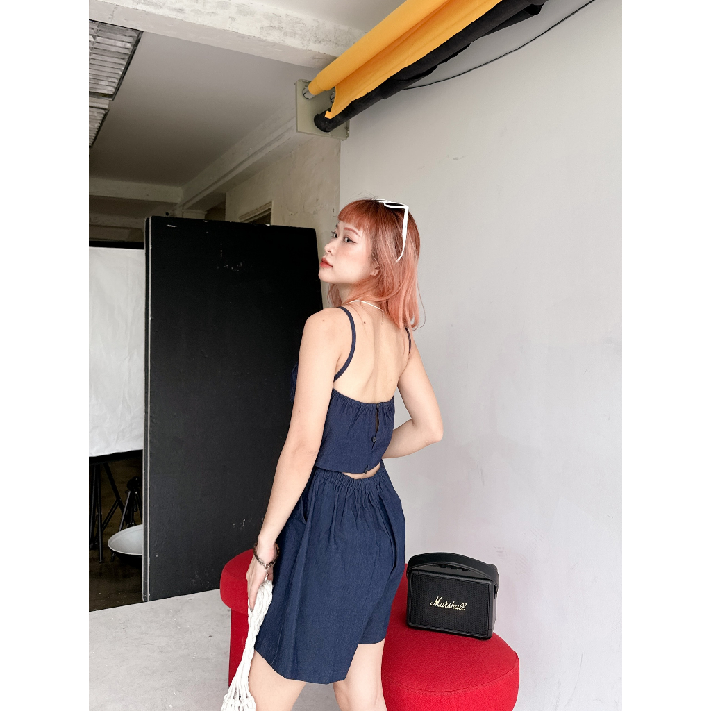 Grace Jumpsuit - Áo dây liền quần hở lưng sexy nữ tính cho nữ | BigBuy360 - bigbuy360.vn