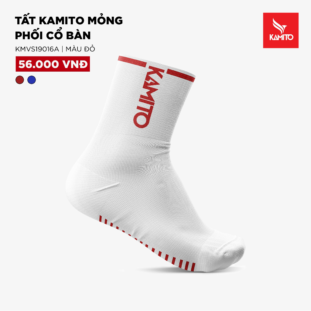 Vớ Bóng Đá Cổ Ngắn Kamito Mỏng