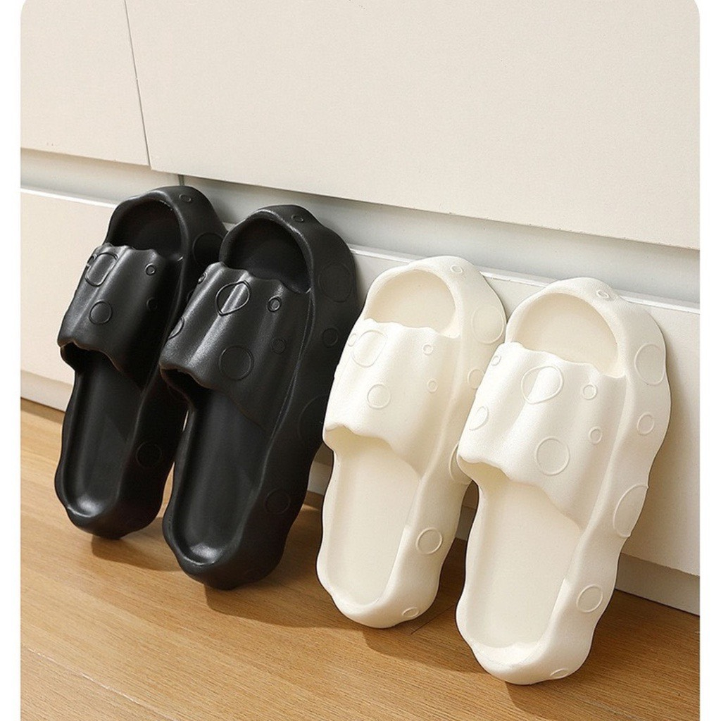 Dép Bánh Mì Bong Bóng Đế 5cm Phong Cách điệu Đà