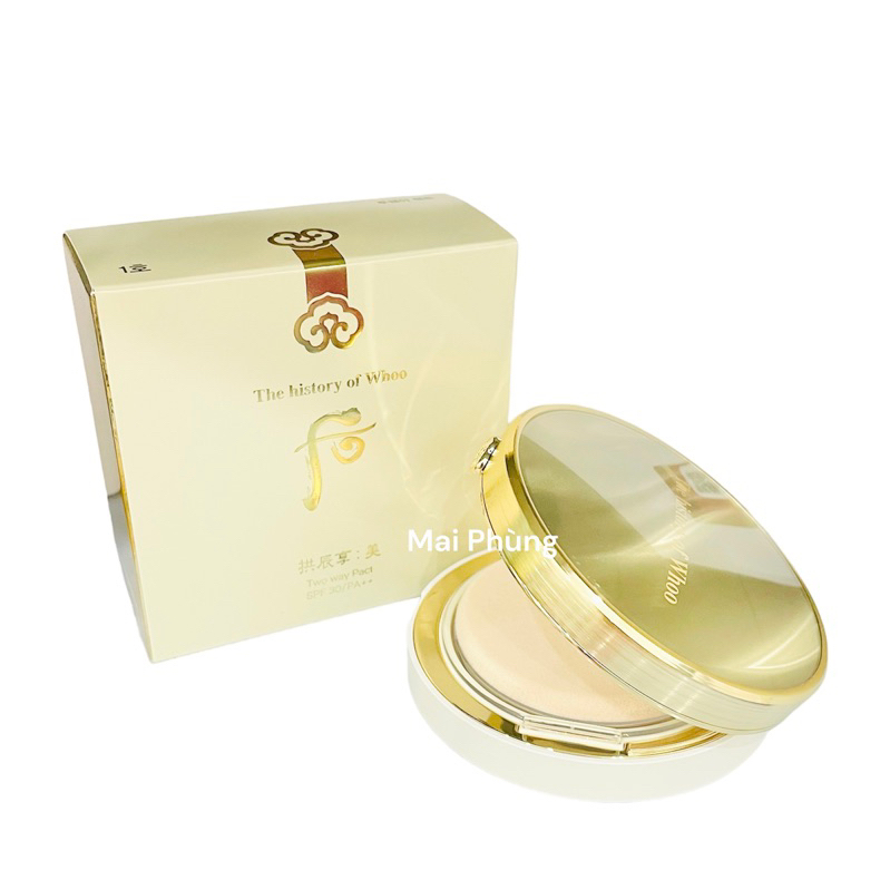 Phấn phủ Whoo vàng Power Compact