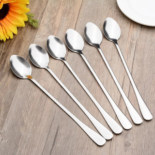 THÌA Đá Rẻ - Set 10 Muỗng(Thìa) Inox  Khuấy Cà Phê-Sinh Tố -Dày Bóng- Đẹp .