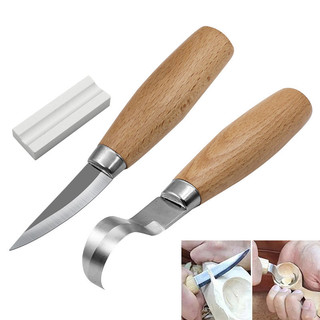 Bộ 2 dao điêu khắc cắt gọt nạo thủ công