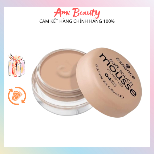 Phấn Tươi Đức Essence Soft touch Mousse Make Up - 04 Matt Ivory