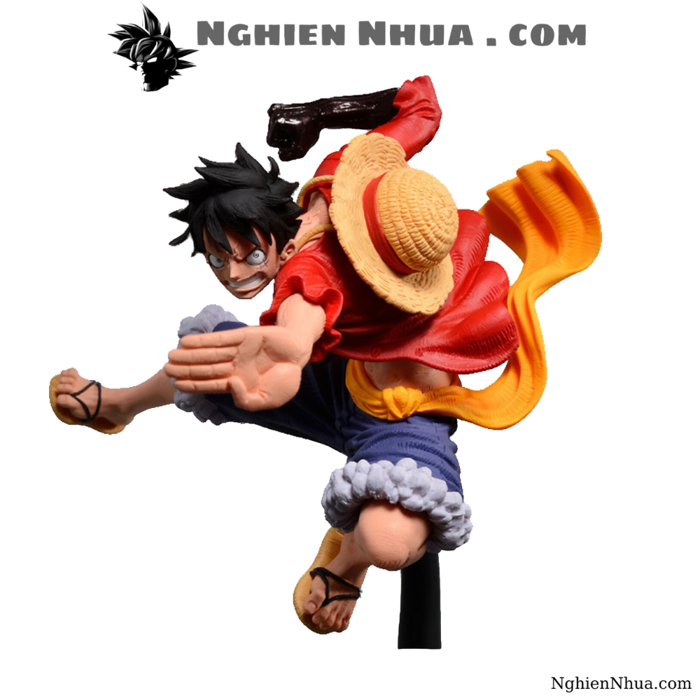 Mô hình One Piece Luffy mũ rơm sử dụng haki vũ trang cao 20cm , figure mô hình one piece , Nghiện Nhựa