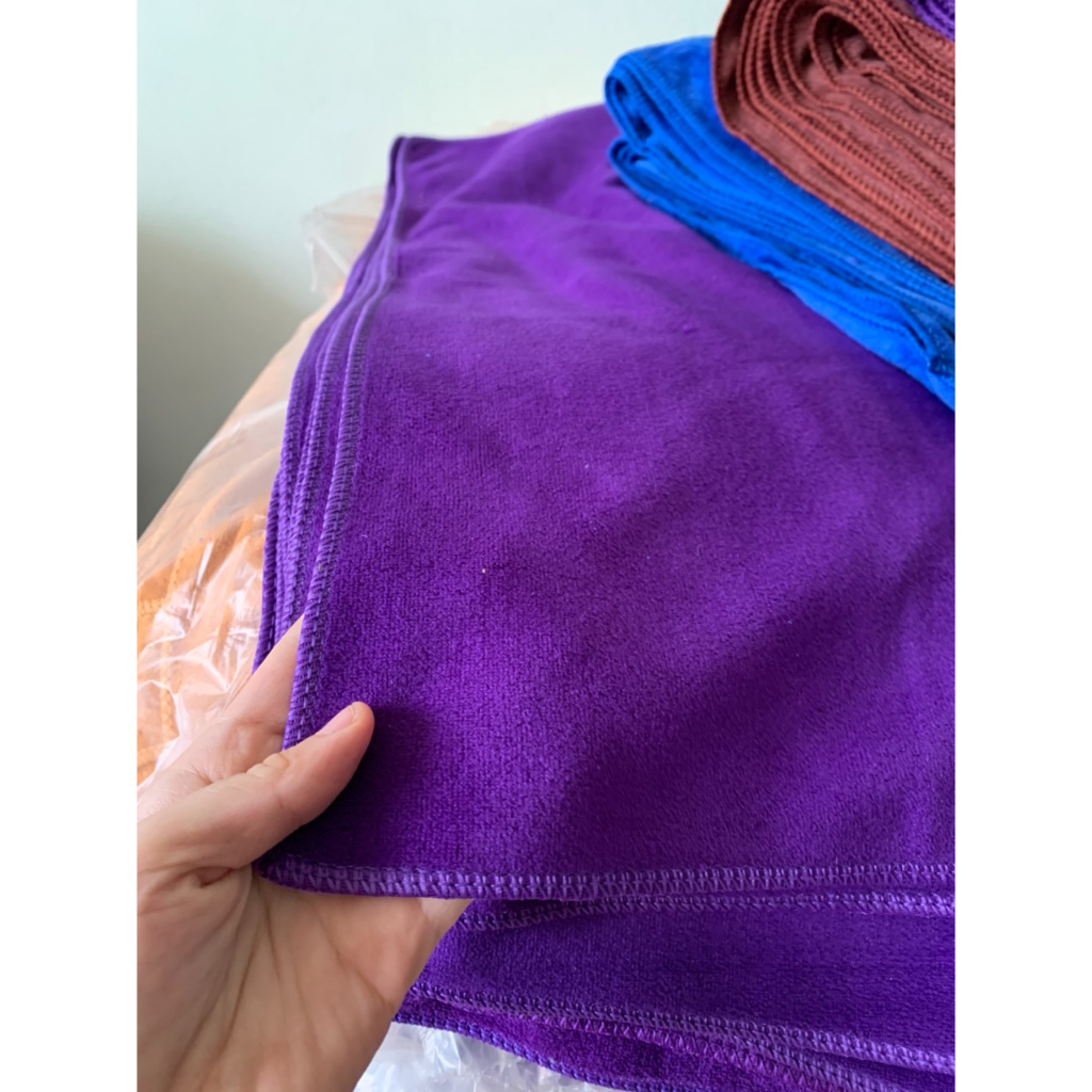 Khăn Microfiber Mềm Mịn Thấm Hút Nước Tốt Chuyên Dụng Lau Rửa Xe Hơi Ô Tô 3M  - Khải Huy Scar