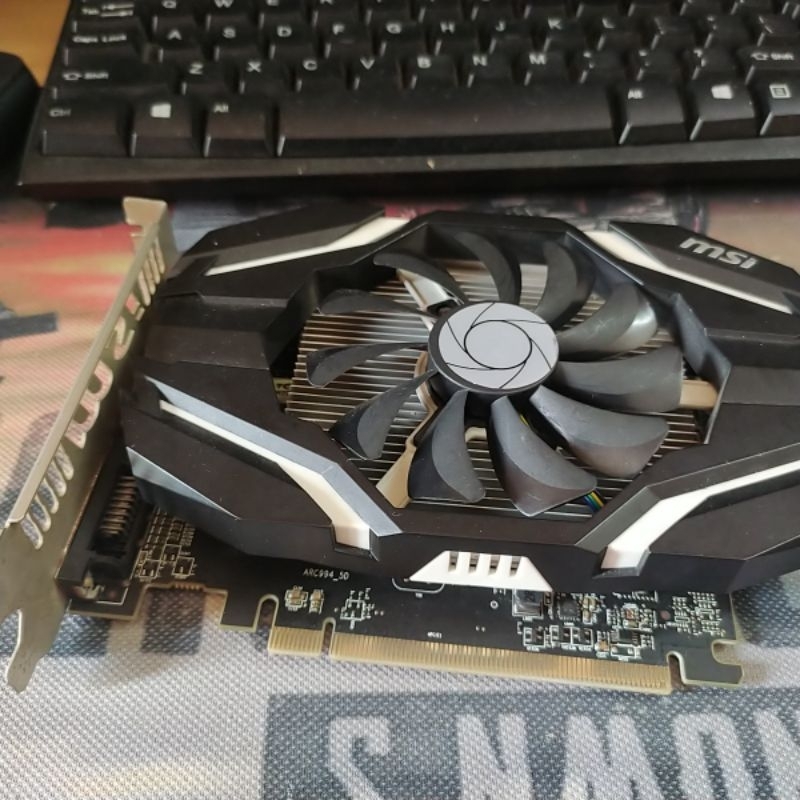Card đồ hoạ MSI RX460 4GB qua sử dụng. Vga MSI RX460 4GB chơi game ngon lành