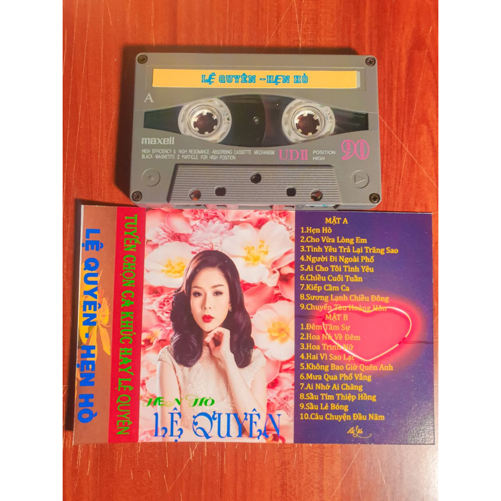 BĂNG CASSETTE LỆ QUYÊN