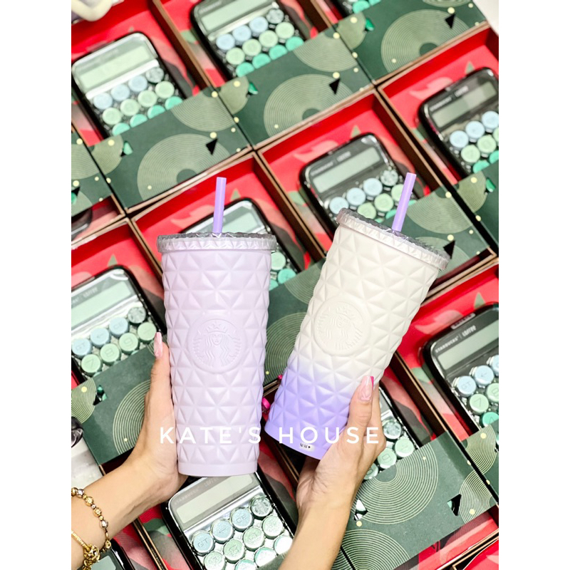 Ly dion Starbucks China 2023, ly chất liệu inox giữ nhiệt dung tích 591ml