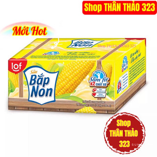 Date T02/2025- Sữa Bắp Non Lif Kun Thùng 24 Hộp x 180ml