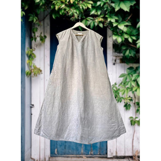Đầm váy Linen Nhật Hàn màu thô mộc